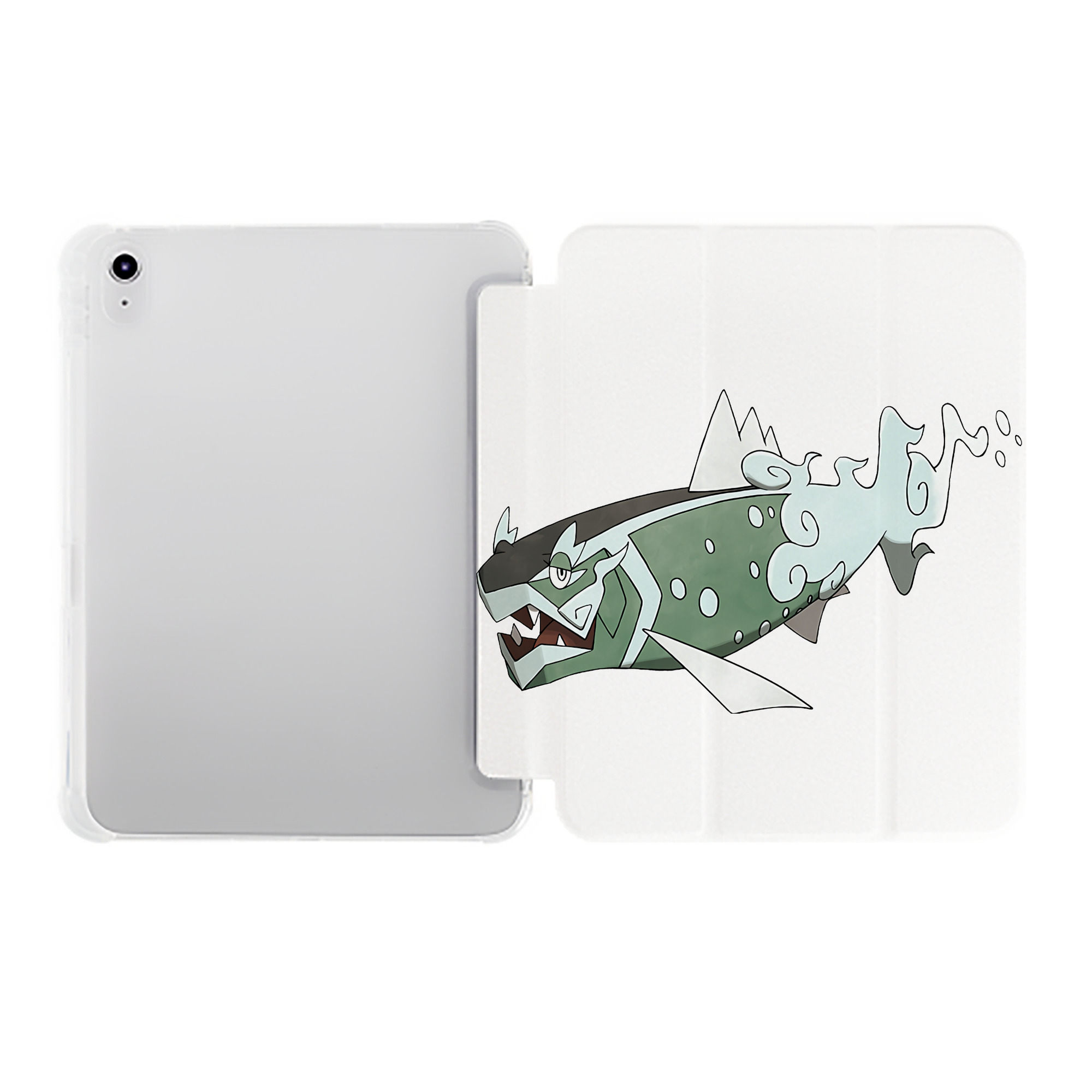 （画像用） ポケットモンスター Pokémon IPad ケース ペン収納付き 三つ折りスタンド PUレザー×シリコン 対応機種9.5/10.5/10.9インチ